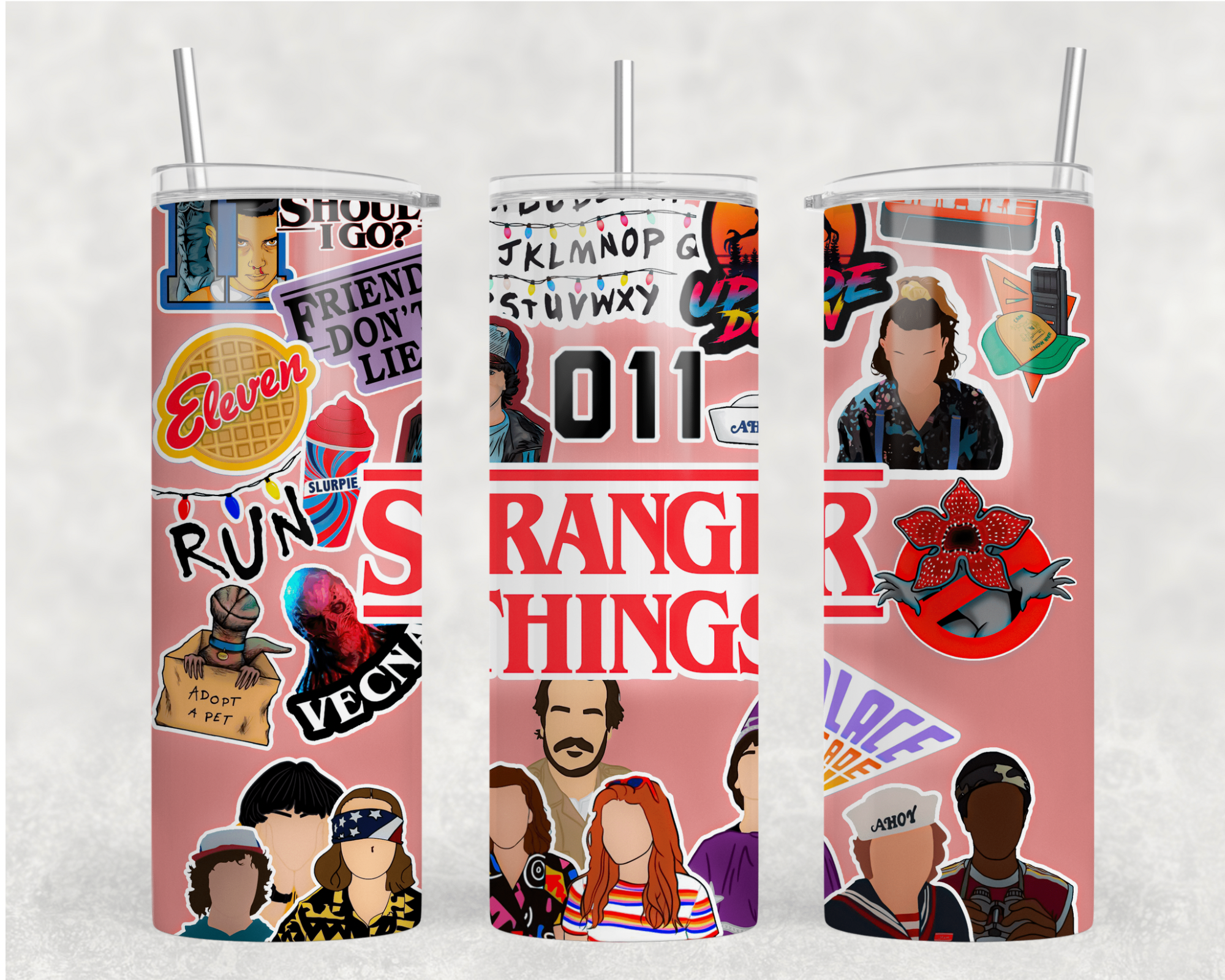 Digital Download - Stranger Things 20oz Tumbler Wrap – Magnolia Decals