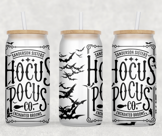 Hocus Pocus Glass Can Wrap