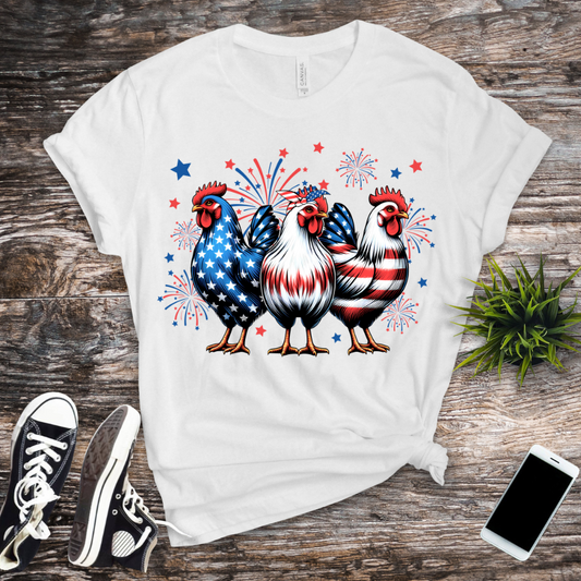 TS - Patriotic Chickens