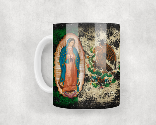 The Virgin Mary & San Judas Tadeo Mexican Mug Wrap