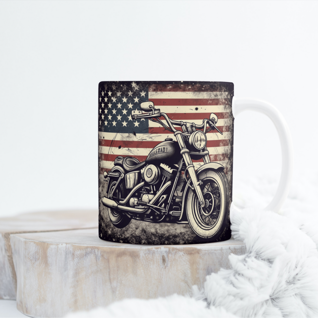 MG - American Motorcycle Mug Wrap
