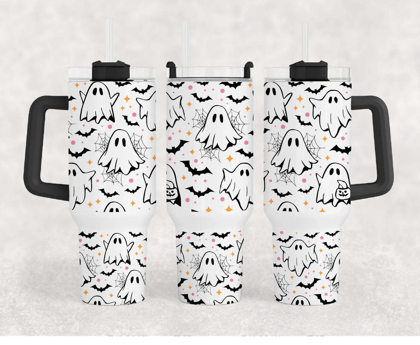 Ghosts 40oz Tumbler Wrap