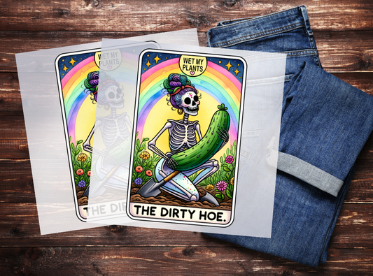 The Dirty Hoe Sublimation Print