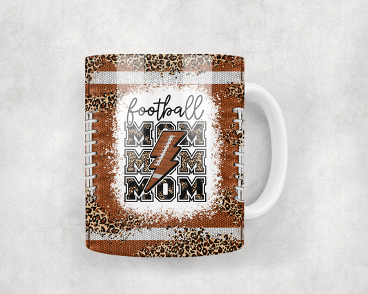 Football Mom Mug Wrap