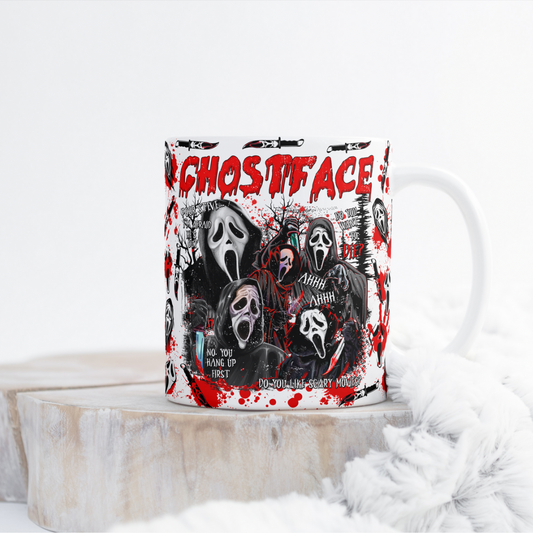 GhostFace Killer Mug Wrap