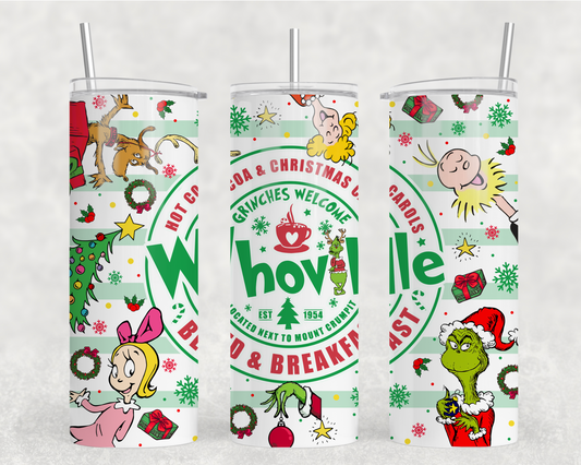 Whoville Bed & Breakfast Tumbler Wrap