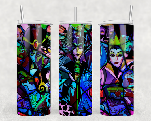 Stained Glass Villains, Tumbler Wrap