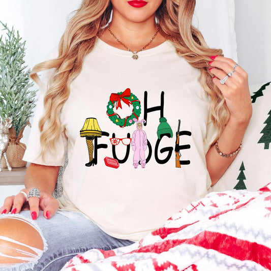 Oh Fudge Sublimation Print