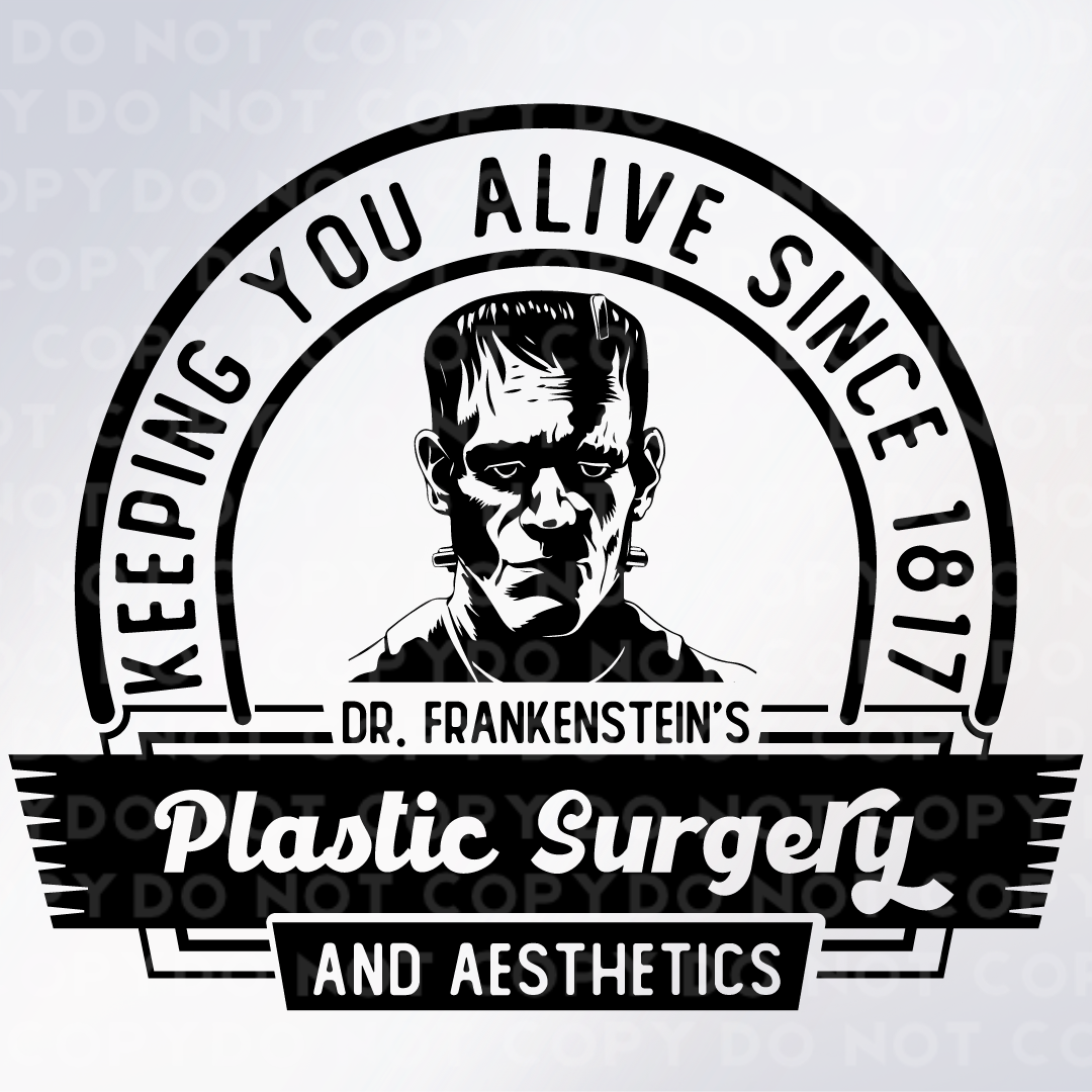 Dr. Frankenstein Sublimation Print