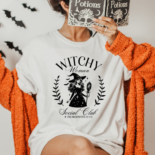 Witchy Social Club Sublimation Print