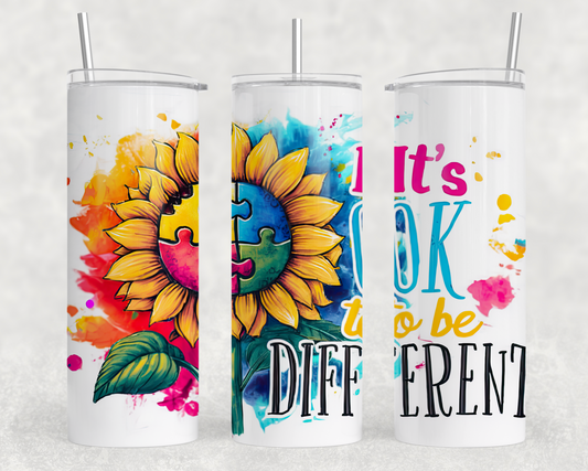 It’s Okay To Be Different Tumbler Wrap