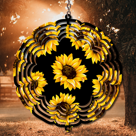 Sunflowers Wind Spinner