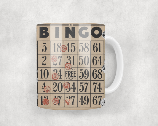Bingo Mug Wrap
