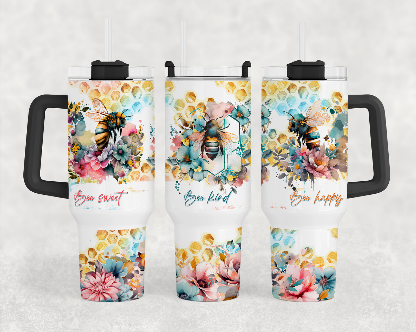 Bee Sweet 40oz Tumbler Wrap