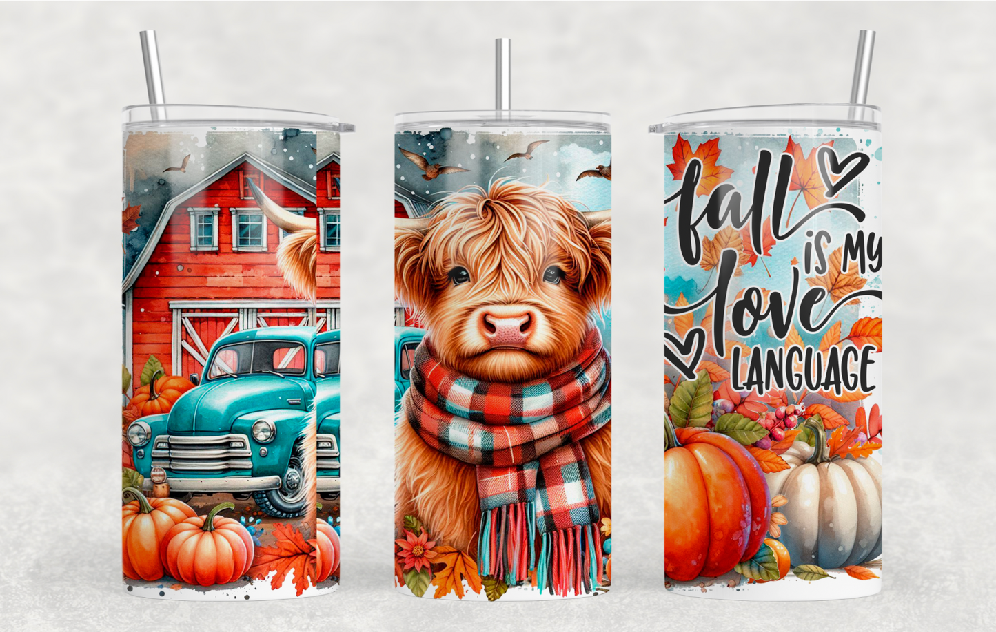 Fall Is My Love Language 16oz / 4 in 1 Can Cooler