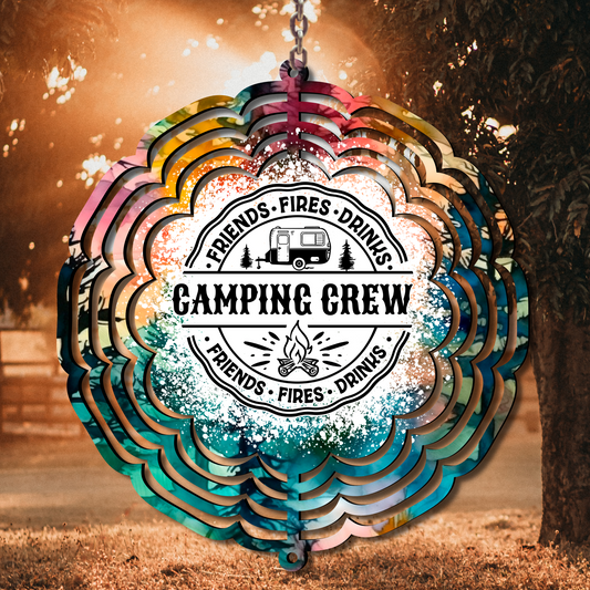 Camping Crew Wind Spinner