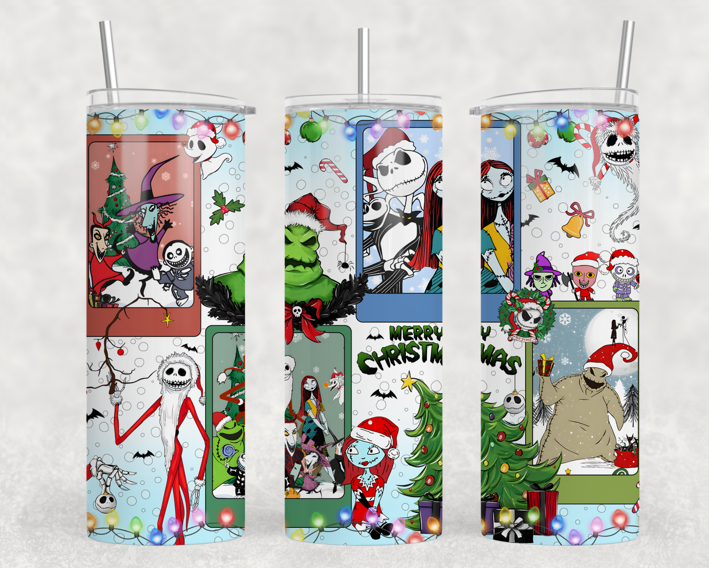 NMBC Christmas Sublimation Tumbler Wrap