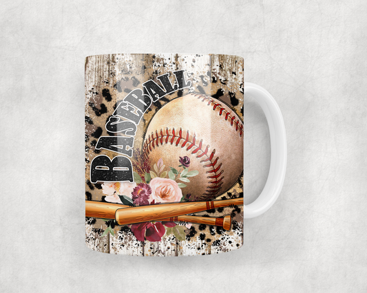 Baseball Mug Wrap