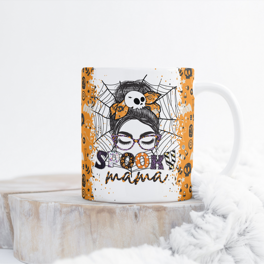 Spooky Mama Mug Wrap
