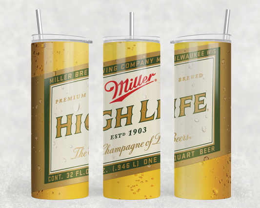 Miller High Life Tumbler Wrap