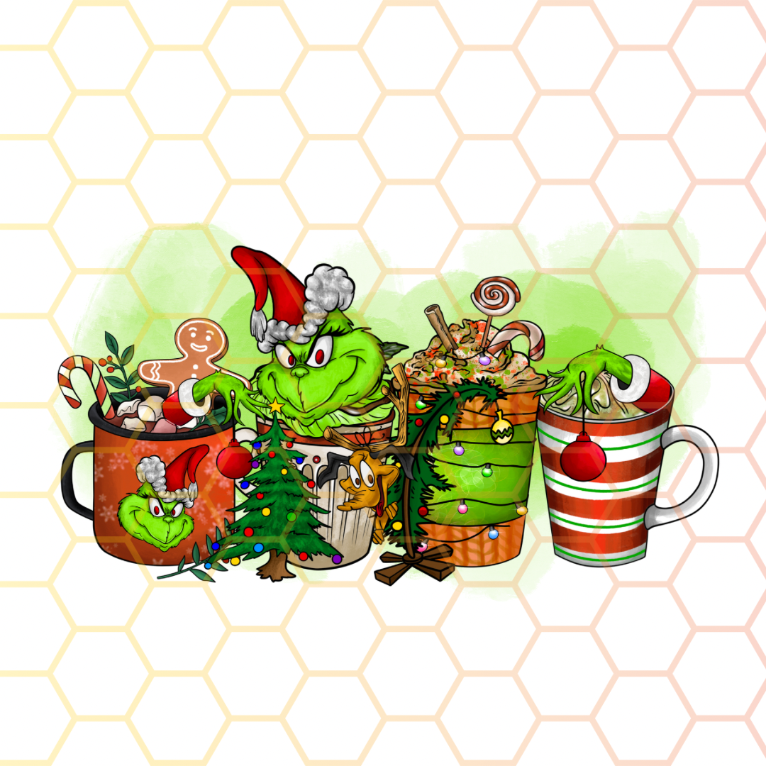 Grinch Cups