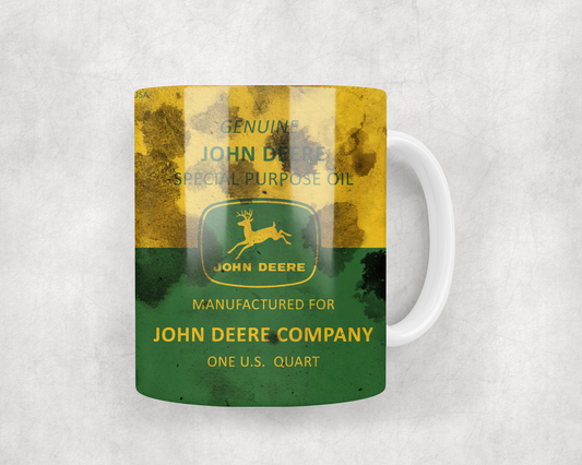 John D Oil Mug Wrap