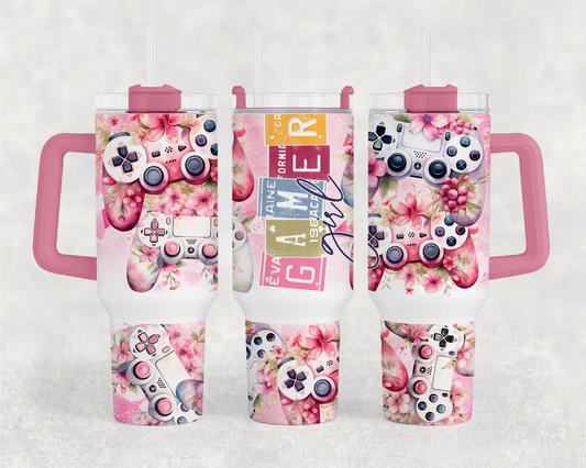 Gamer Girl 40oz Tumbler Wrap