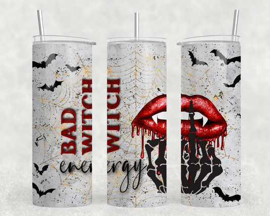 Bad Witch Vibes Tumbler Wrap