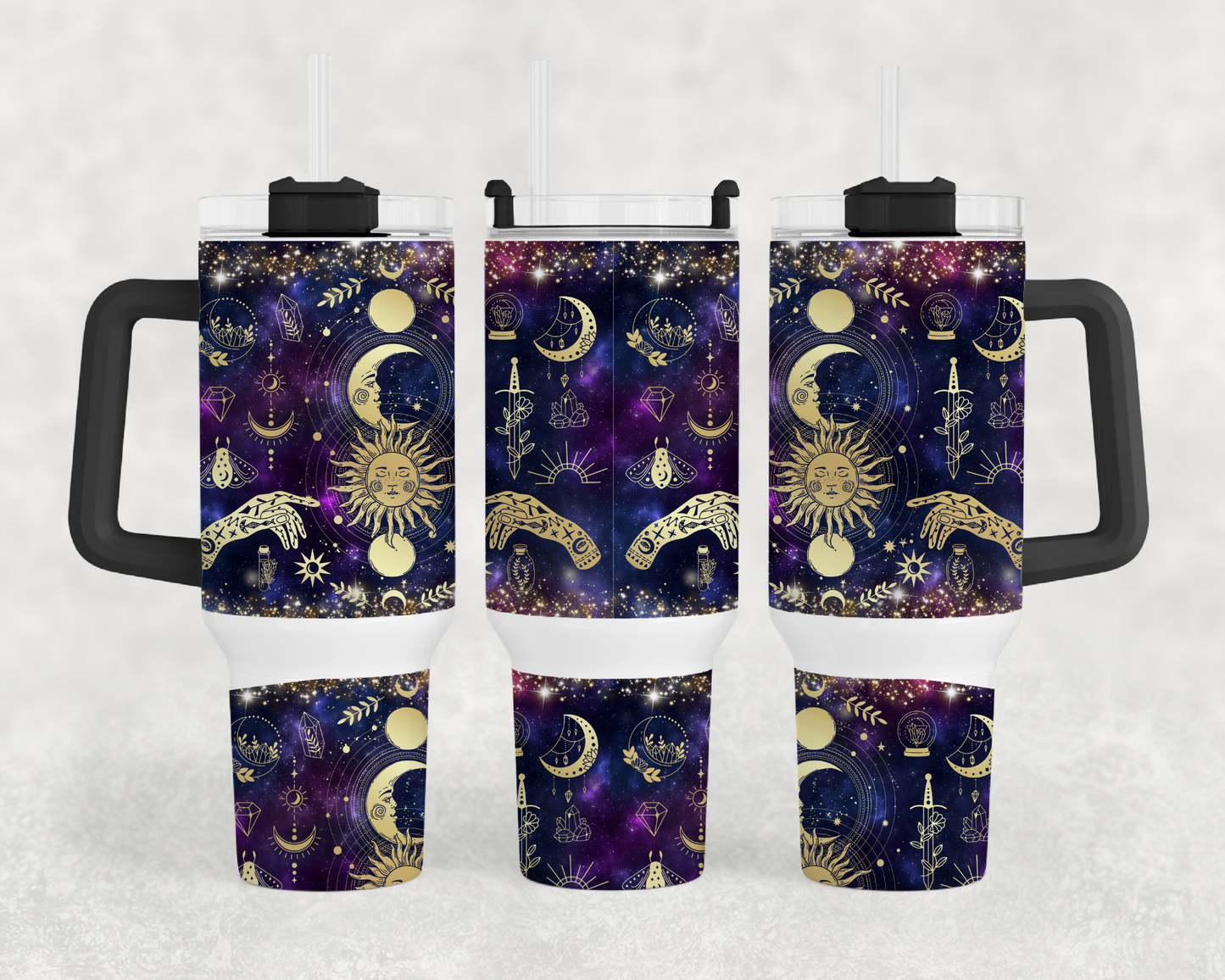 Celestial Moon 40oz Tumbler Wrap