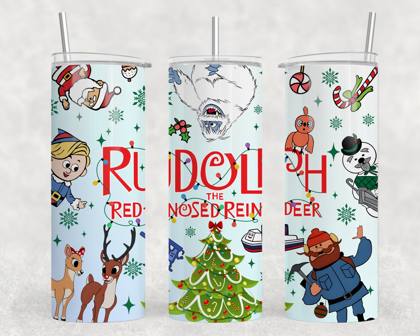 Rudolph Tumbler Wrap