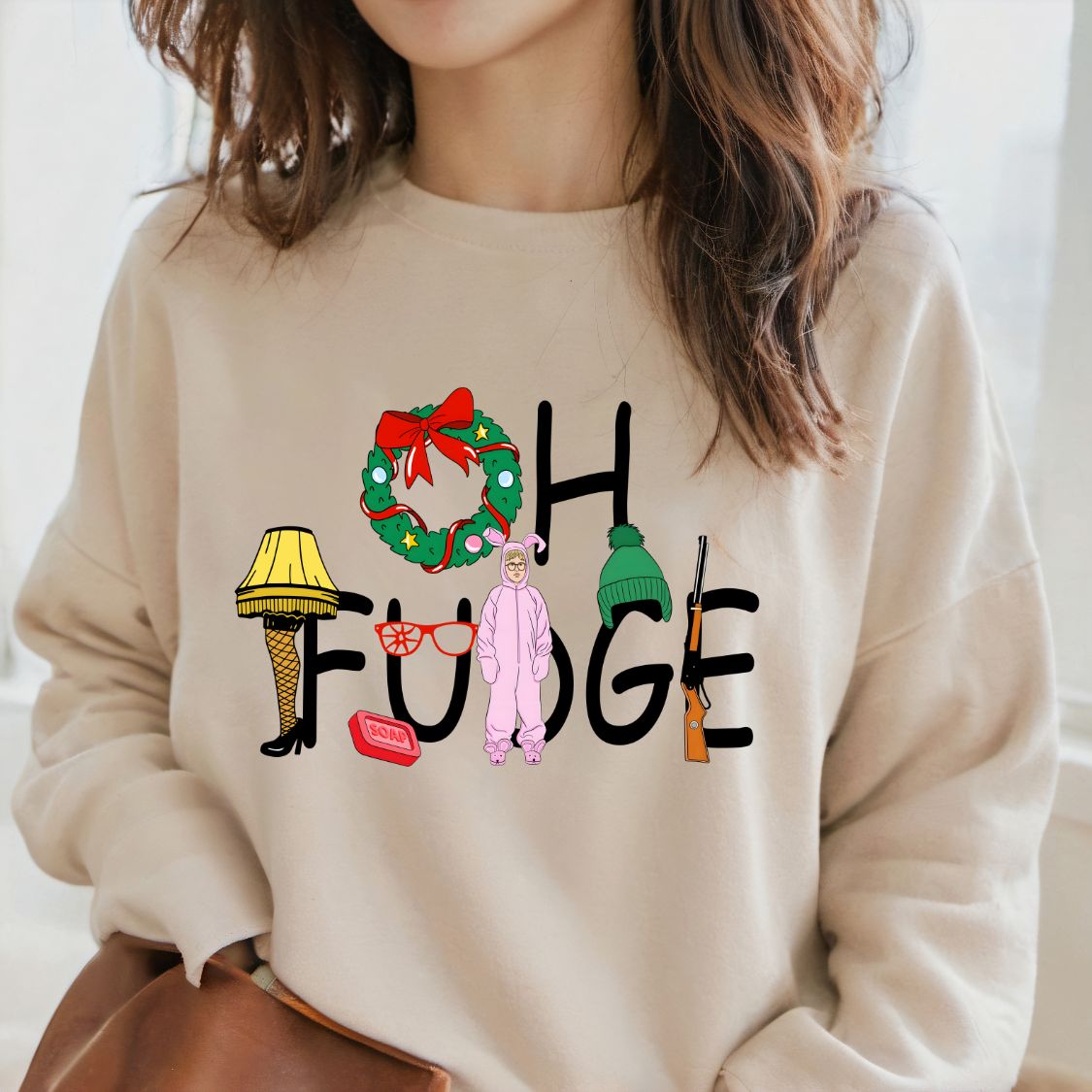 Oh Fudge Sublimation Print