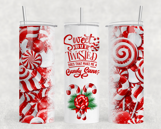 Sweet But Twisted Tumbler Wrap