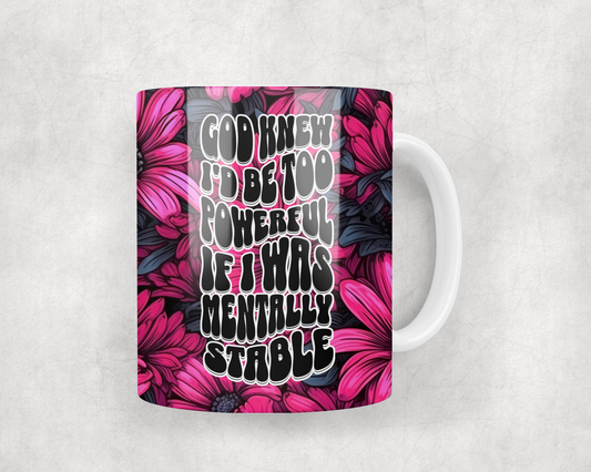 Mentally Unstable Mug Wrap