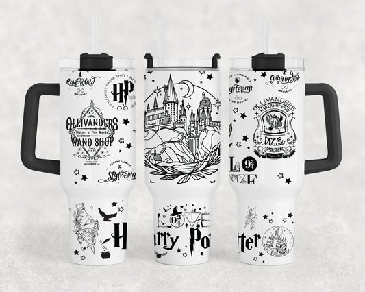 Wizard 40oz Tumbler Wrap