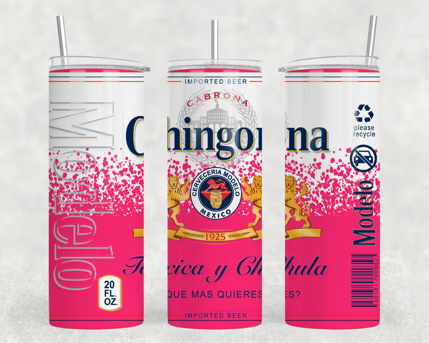 Chingona Tumbler Wrap