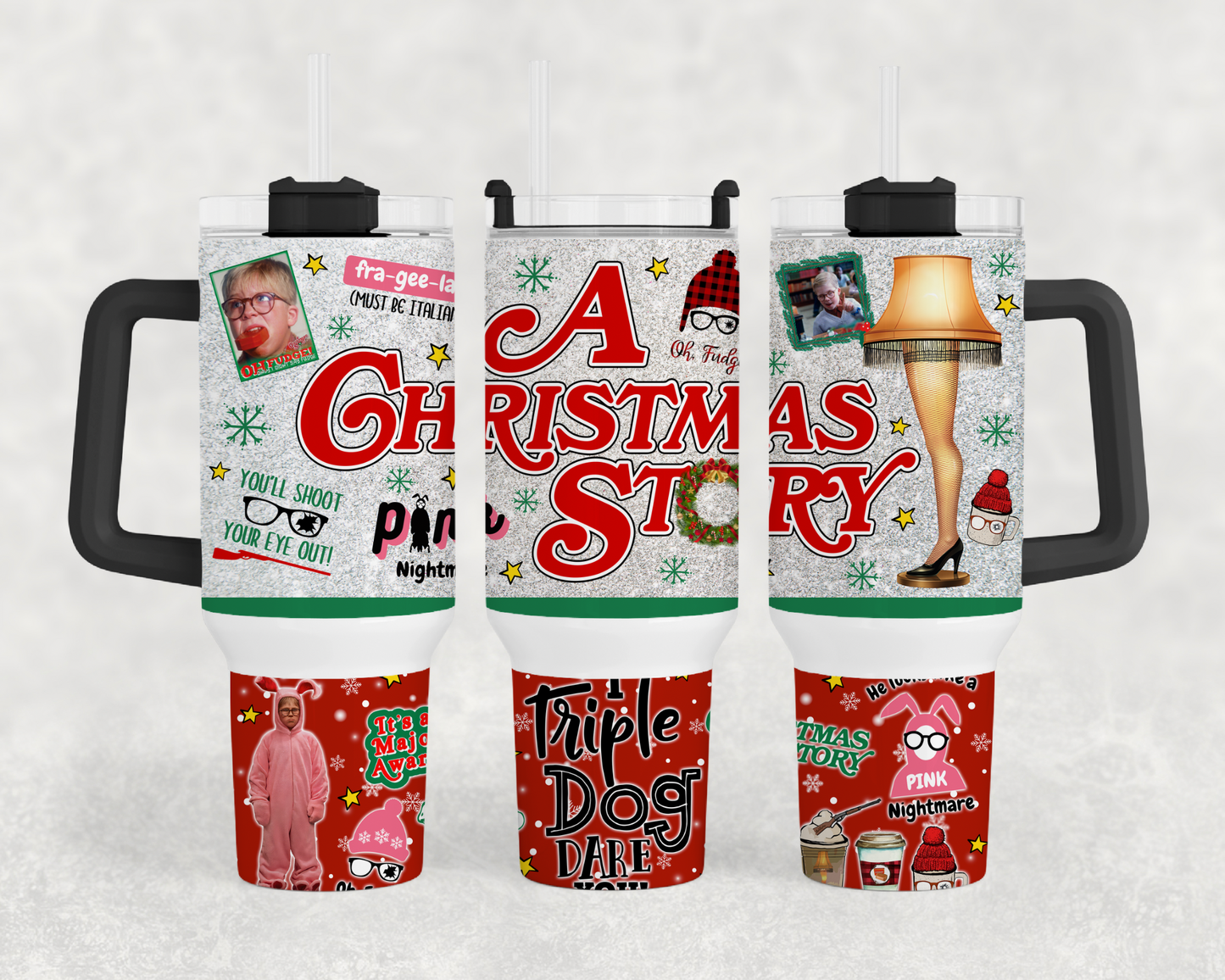 A Christmas Story 40oz Tumbler Wrap