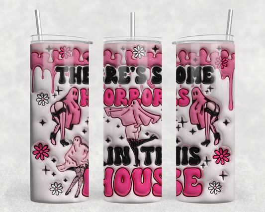 Theres Some Horrors Tumbler Wrap