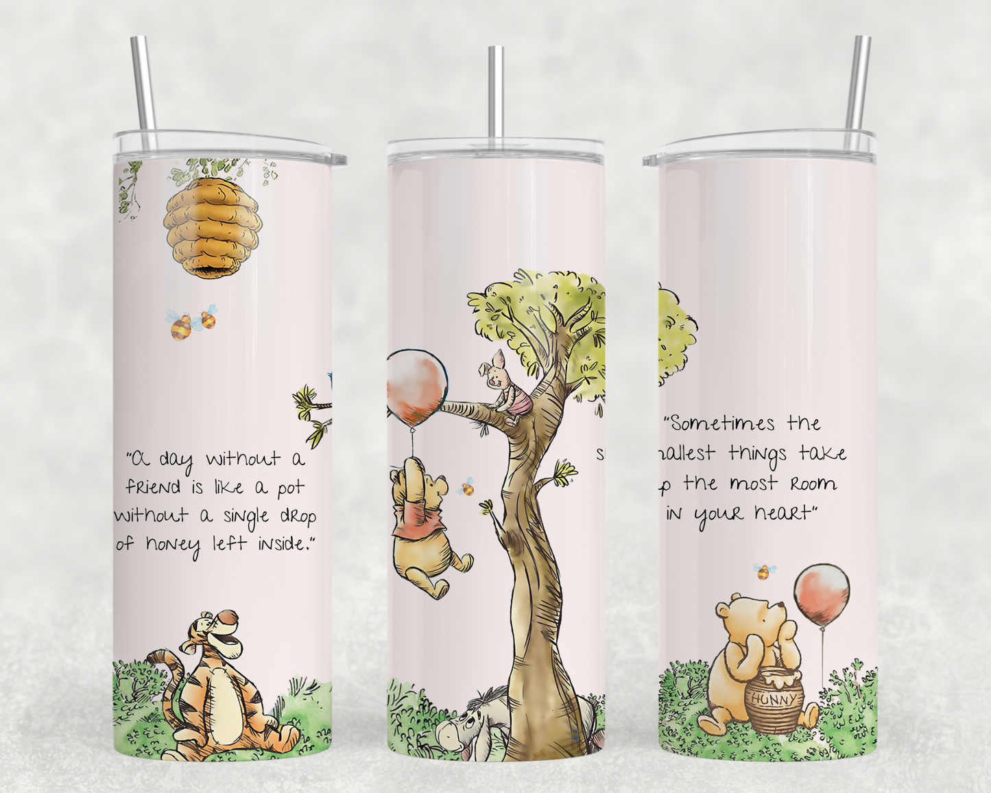 Vintage Winnie Tumbler Wrap