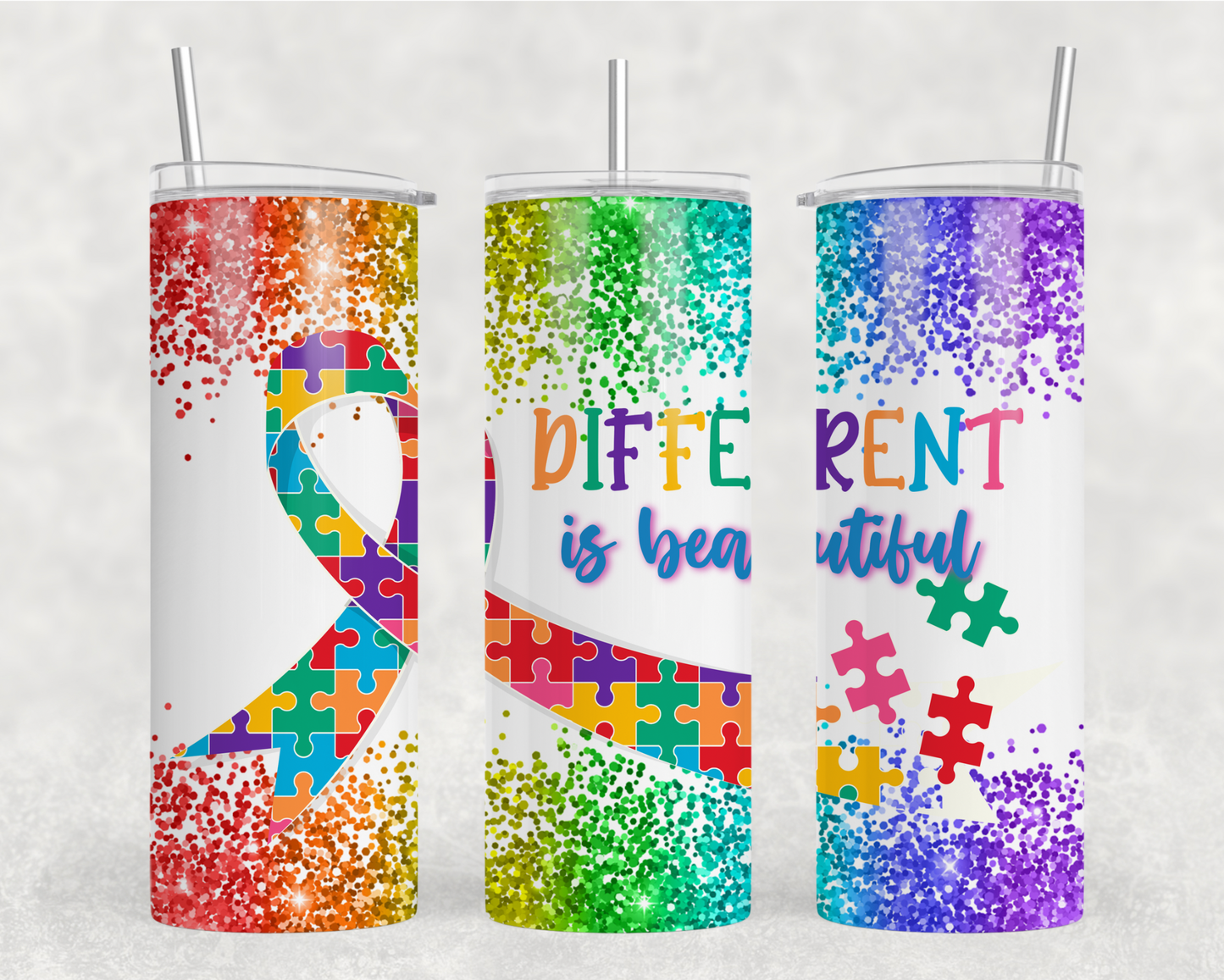 Autism Tumbler Wrap