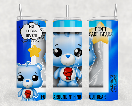 Don’t Care Bears BLU Tumbler Wrap