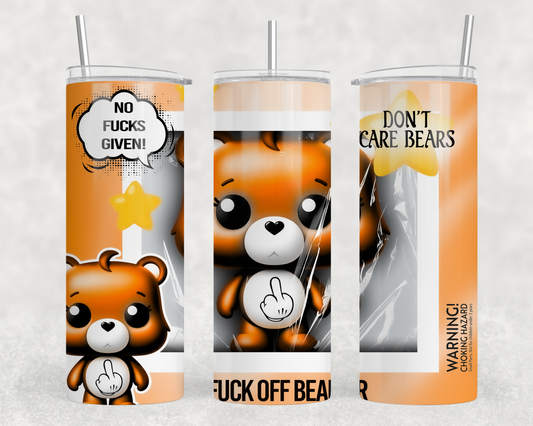 Don’t Care Bears ORG Tumbler Wrap