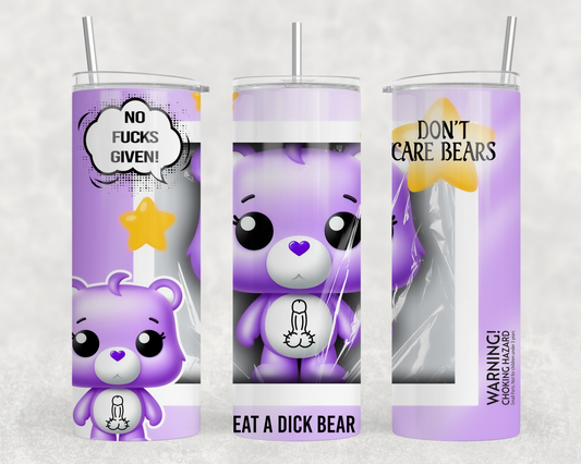 Don’t Care Bears PRP Tumbler Wrap