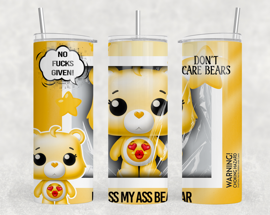 Don’t Care Bears YLW Tumbler Wrap