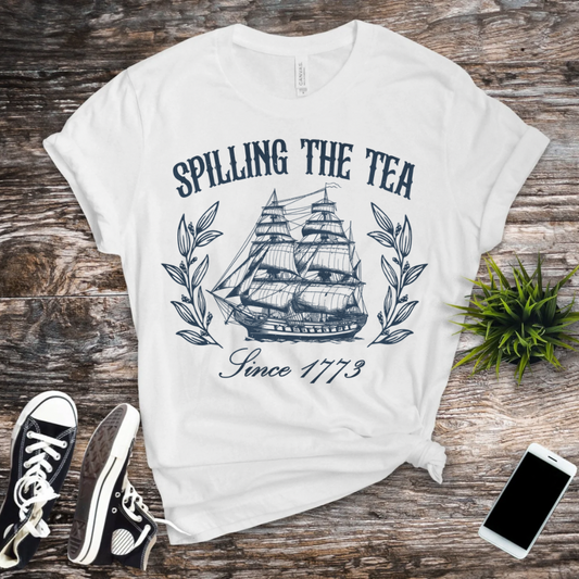 TS - Spilling The Tea Sublimation Print