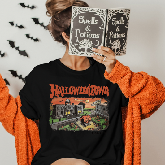 Halloween Town EST. 1998 Sublimation Print