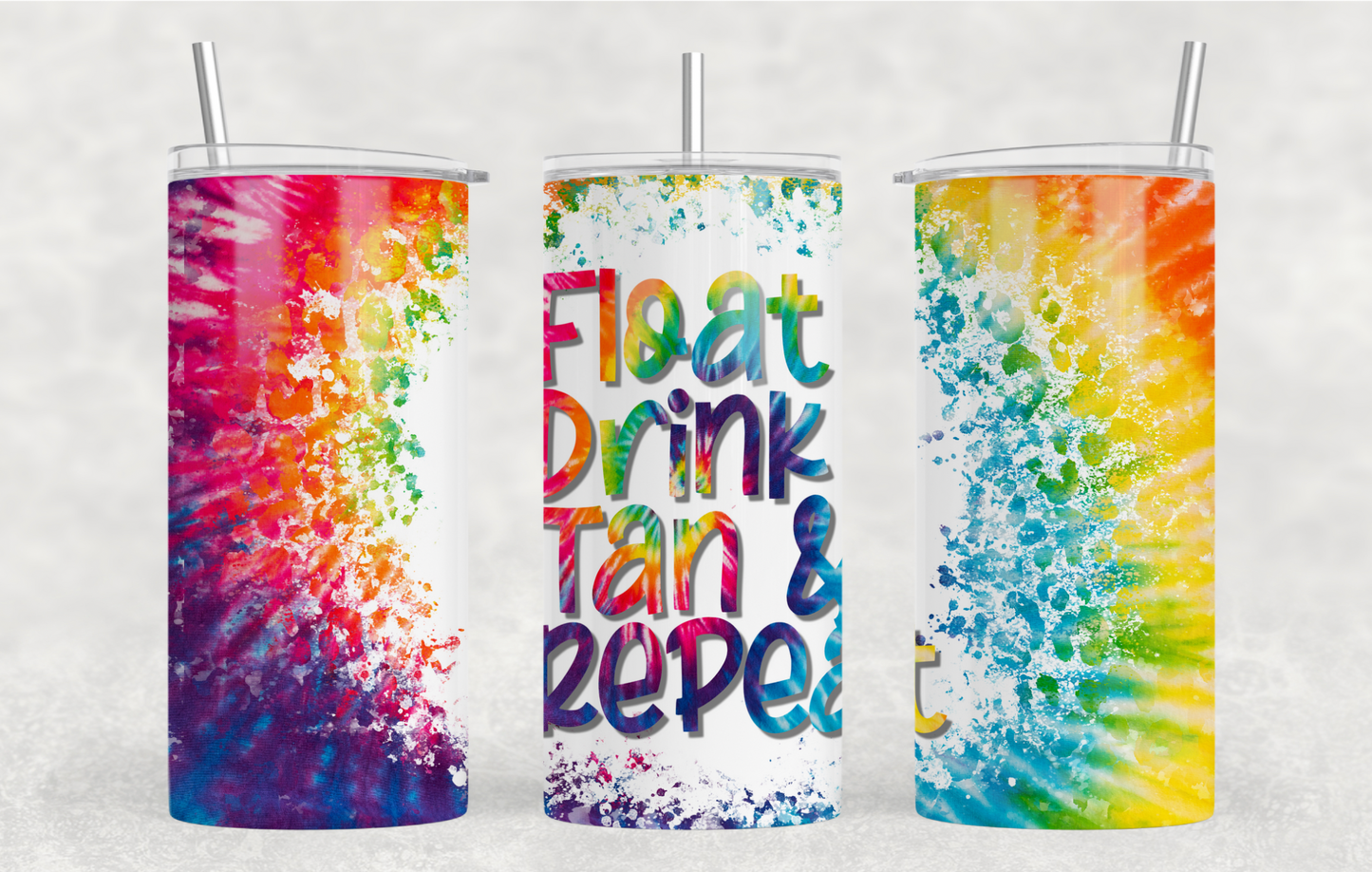 Float Drink Tan Repeat 4 in 1 Can Cooler