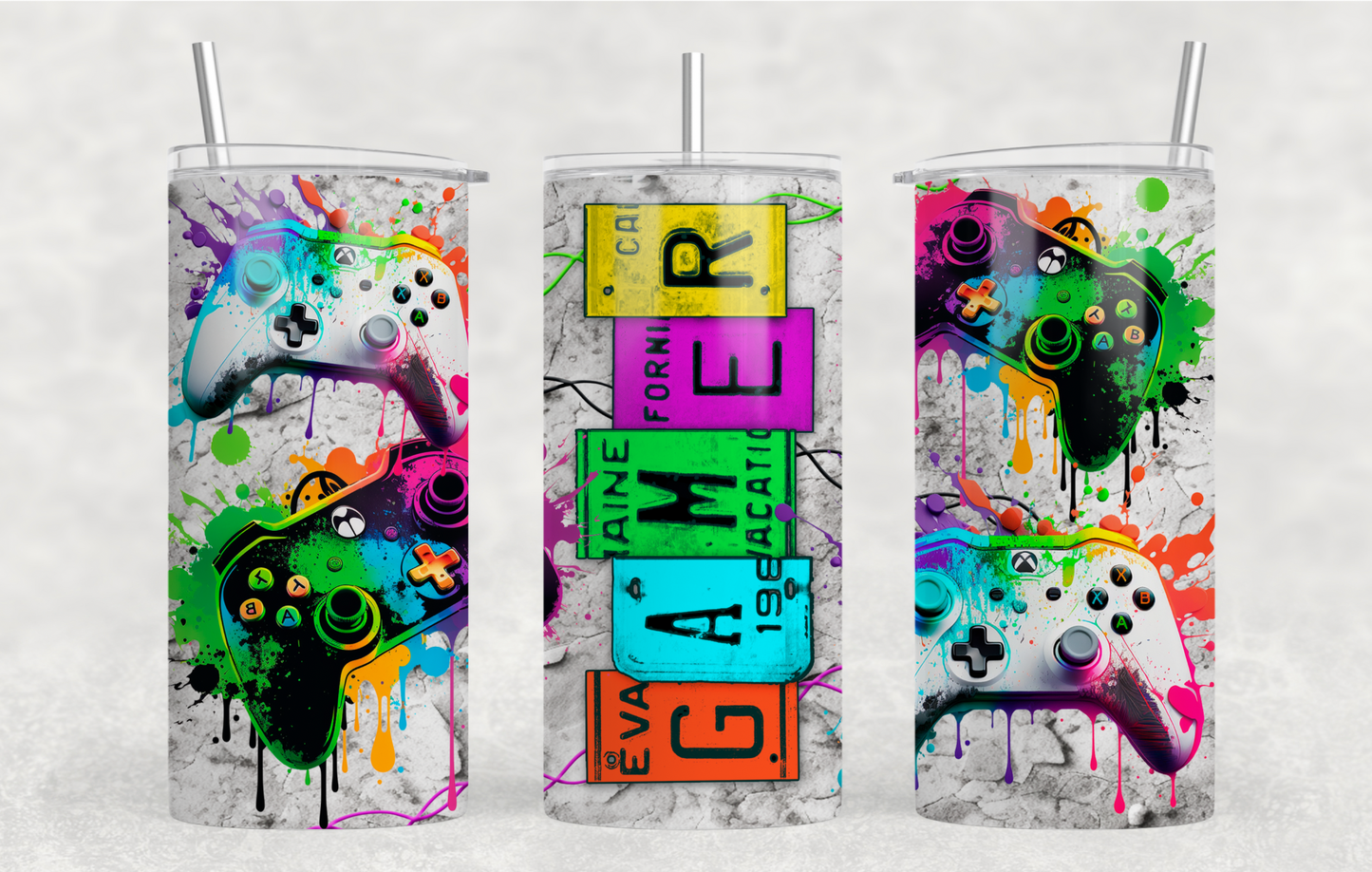 Gamer 16oz / 4 in 1 Can Cooler