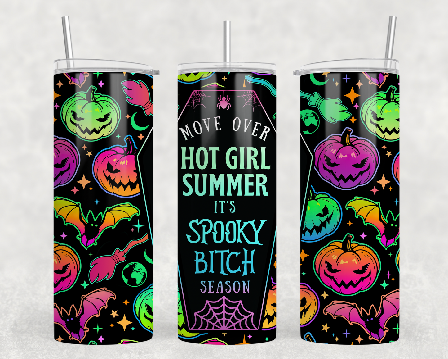 Spooky Bitch Season Tumbler Wrap