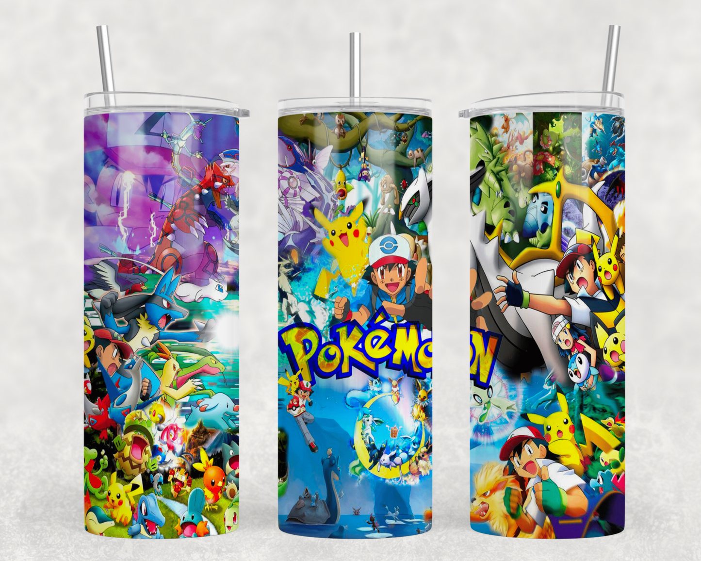 Anime Mash up Tumbler Wrap