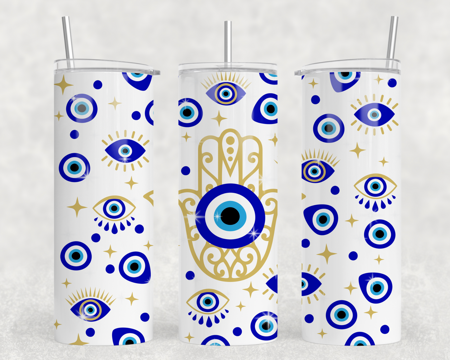 Evil Eye Tumbler Wrap